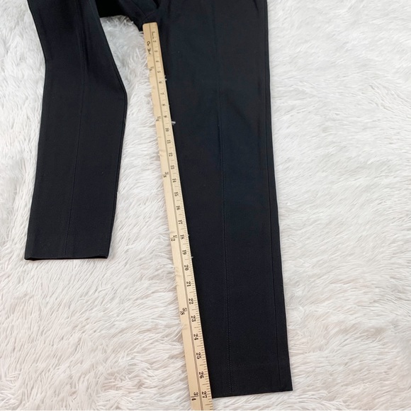 Rag & bone Annie high rise ankle skinny pants gold zipper accent elastic waist - Picture 3 of 11